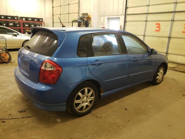 KNAFE161565366465 - 2006 KIA SPECTRA5 BLUE photo 3