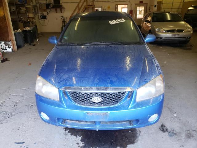 KNAFE161565366465 - 2006 KIA SPECTRA5 BLUE photo 5