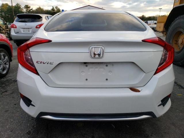 19XFC2F61KE202557 - 2019 HONDA CIVIC LX WHITE photo 6