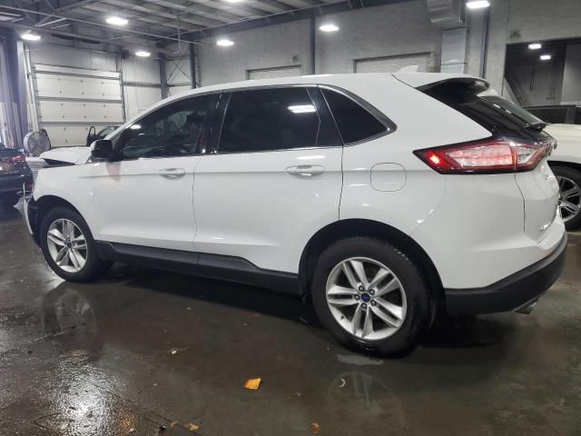 2FMPK4J90HBB36244 - 2017 FORD EDGE SEL WHITE photo 2