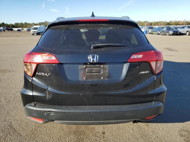 3CZRU6H78GM757570 - 2016 HONDA HR-V EXL BLACK photo 6