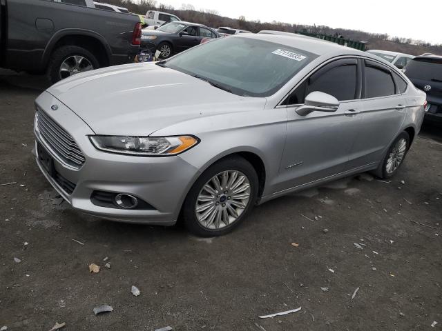 3FA6P0LU4DR370772 - 2013 FORD FUSION SE HYBRID SILVER photo 1