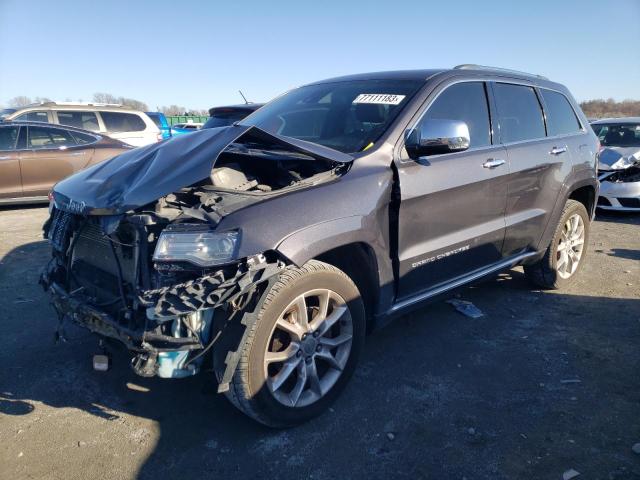 1C4RJFJG7EC270240 - 2014 JEEP GRAND CHER SUMMIT ნაცრისფერი ფოტო 1