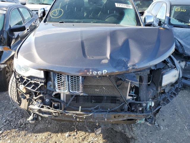 1C4RJFJG7EC270240 - 2014 JEEP GRAND CHER SUMMIT ნაცრისფერი ფოტო 12