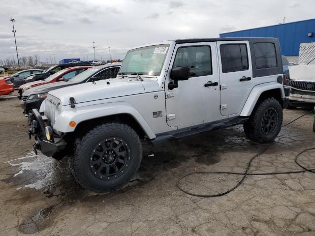 1J4GA59148L620827 - 2008 JEEP WRANGLER U SAHARA SILVER photo 1