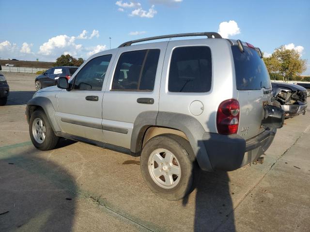 1J4GL48K47W633072 - 2007 JEEP LIBERTY SPORT SILVER photo 2