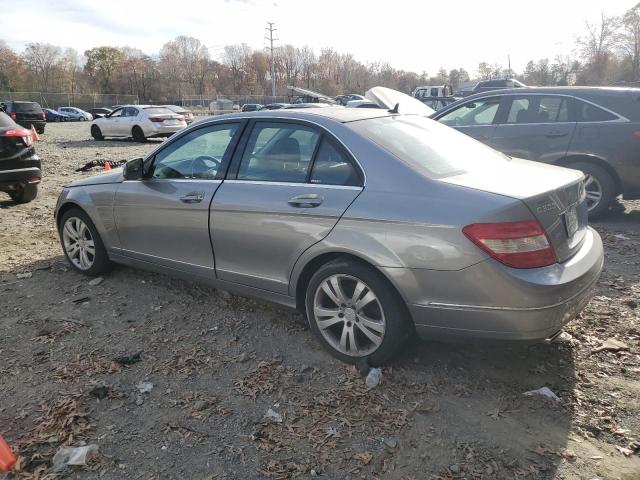 WDDGF54X08F053684 - 2008 MERCEDES-BENZ C 300 GRAY photo 2