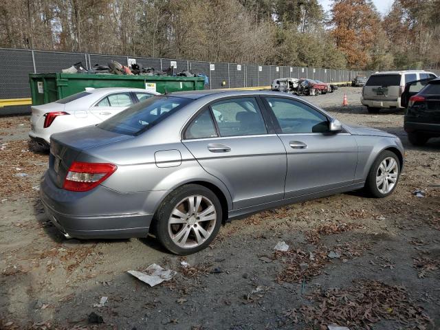 WDDGF54X08F053684 - 2008 MERCEDES-BENZ C 300 GRAY photo 3