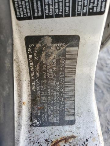 WBAGD832XPDE85801 - 1993 BMW 740 IL AUTOMATIC Weiß Foto 12