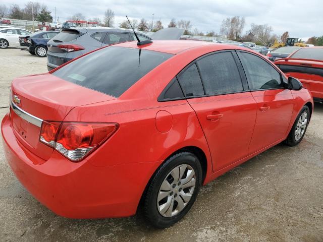 1G1PA5SH7F7119328 - 2015 CHEVROLET CRUZE LS RED photo 3