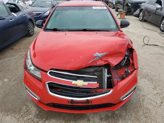 1G1PA5SH7F7119328 - 2015 CHEVROLET CRUZE LS RED photo 5