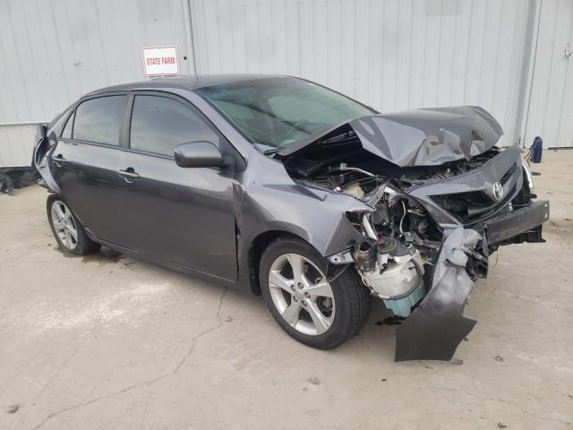 5YFBU4EE4CP065372 - 2012 TOYOTA COROLLA BASE GRAY photo 4