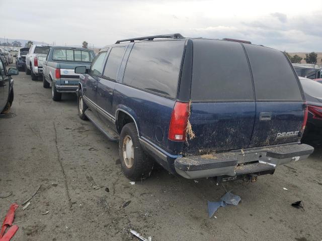 3GNFK16R4XG241122 - 1999 CHEVROLET SUBURBAN K1500 BLUE photo 2