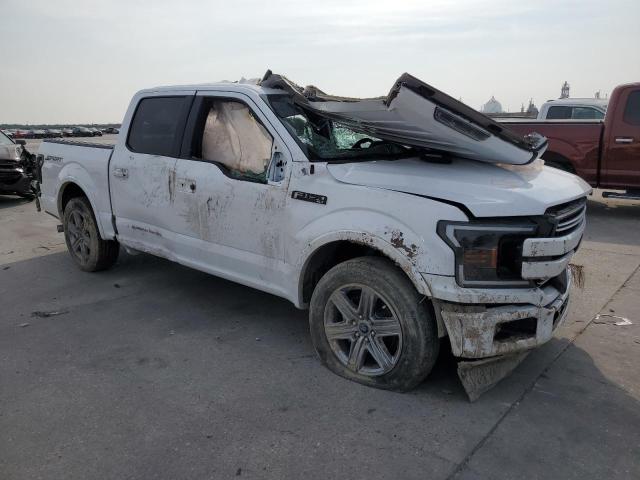 1FTEW1CP2KKF22302 - 2019 FORD F150 SUPERCREW WHITE photo 4