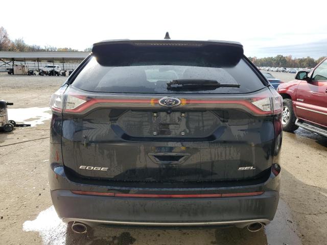 2FMPK3J89JBB27937 - 2018 FORD EDGE SEL BLACK photo 6