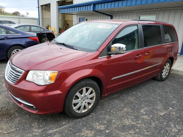 2A4RR8DG9BR703781 - 2011 CHRYSLER TOWN & COU TOURING L RED photo 1