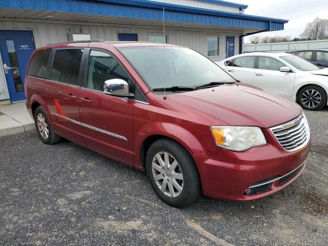 2A4RR8DG9BR703781 - 2011 CHRYSLER TOWN & COU TOURING L RED photo 4