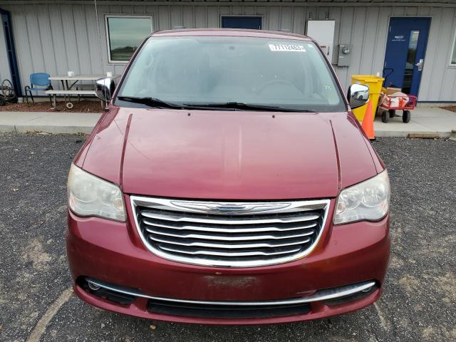 2A4RR8DG9BR703781 - 2011 CHRYSLER TOWN & COU TOURING L RED photo 5