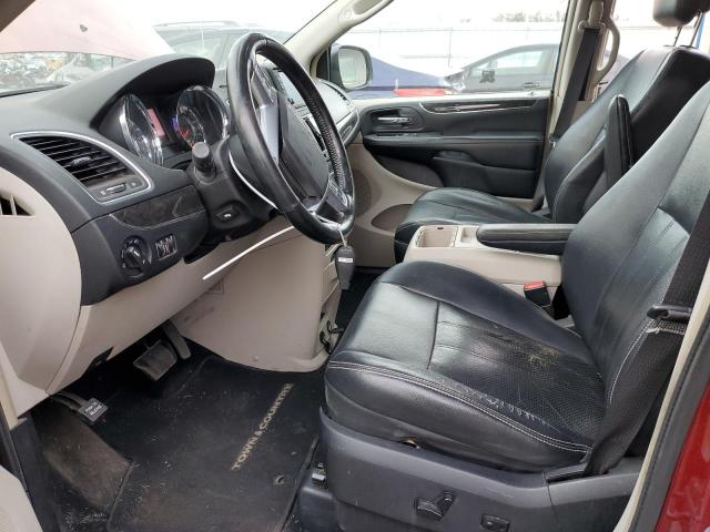 2A4RR8DG9BR703781 - 2011 CHRYSLER TOWN & COU TOURING L RED photo 7