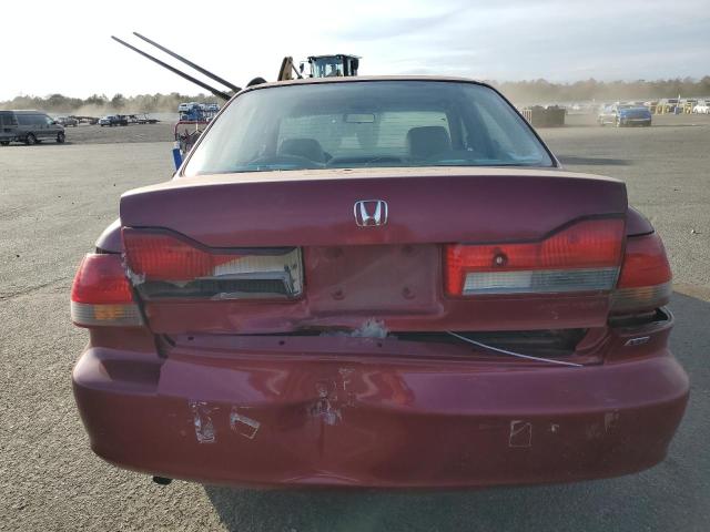 1HGCG16531A037512 - 2001 HONDA ACCORD EX RED photo 6