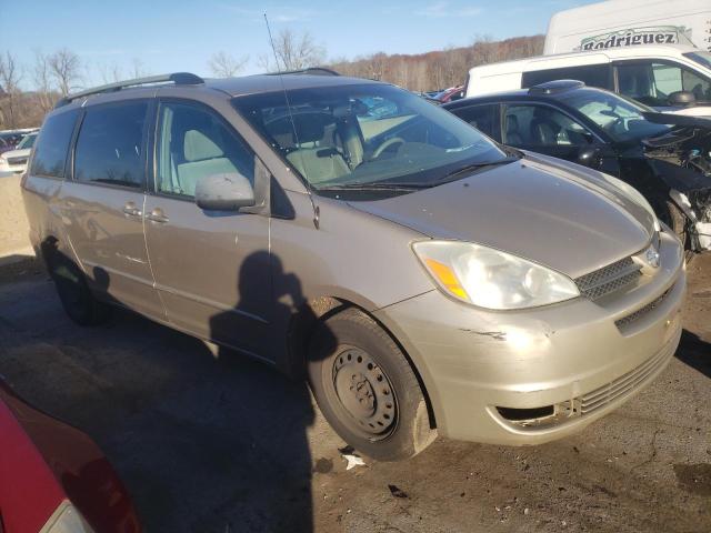 5TDZA23C84S185794 - 2004 TOYOTA SIENNA CE BEIGE photo 4