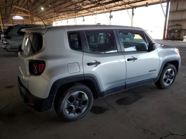 ZACCJAAW0GPC63189 - 2016 JEEP RENEGADE SPORT SILVER photo 3