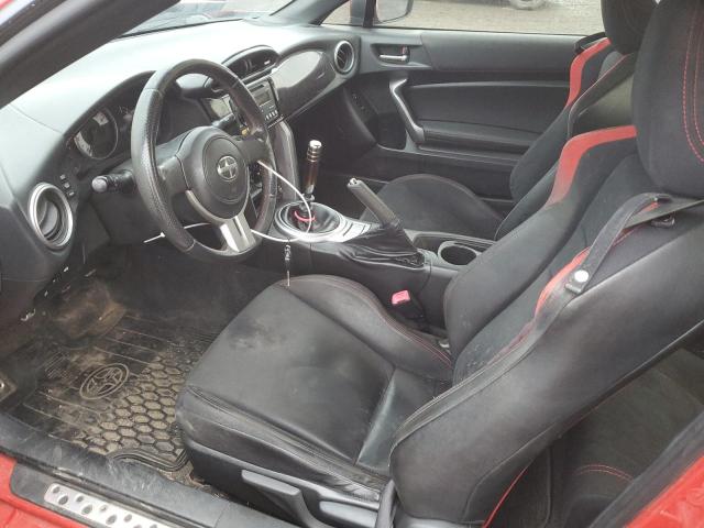JF1ZNAA17D1714736 - 2013 TOYOTA SCION FR-S წითელი ფოტო 7