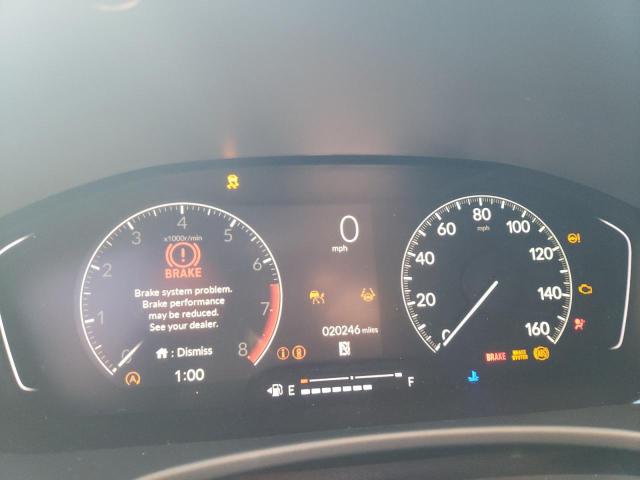 19XFL1H73PE000729 - 2023 HONDA CIVIC EXL ვერცხლისფერი ფოტო 9