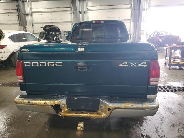 1B7GG23X6VS155503 - 1997 DODGE DAKOTA GREEN photo 6