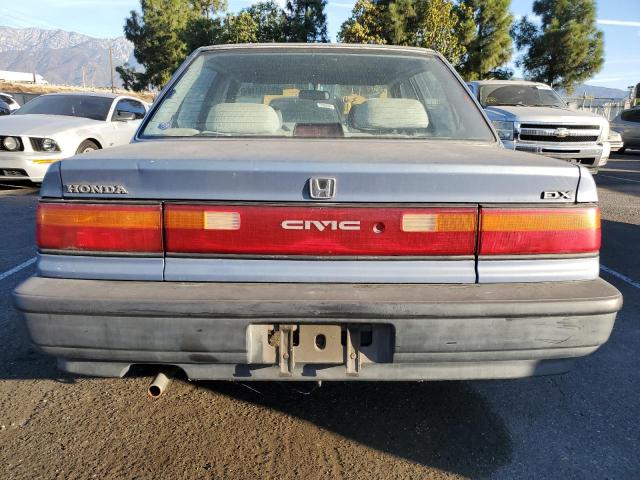 1HGED3641LL028318 - 1990 HONDA CIVIC DX BLUE photo 6