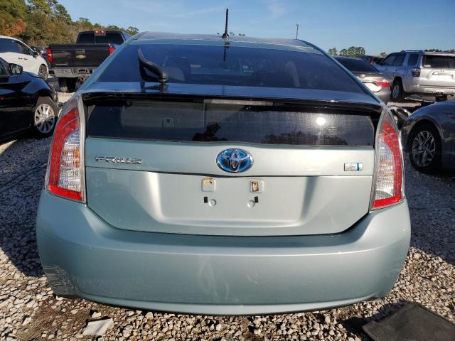 JTDKN3DU4D5695486 - 2013 TOYOTA PRIUS TURQUOISE photo 6