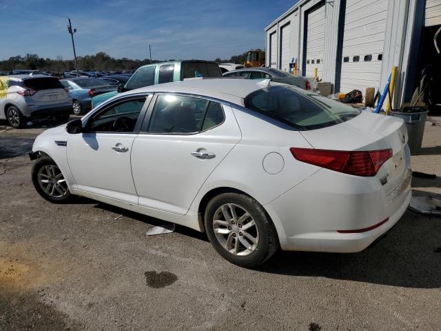 KNAGM4A79C5279426 - 2012 KIA OPTIMA LX WHITE photo 2