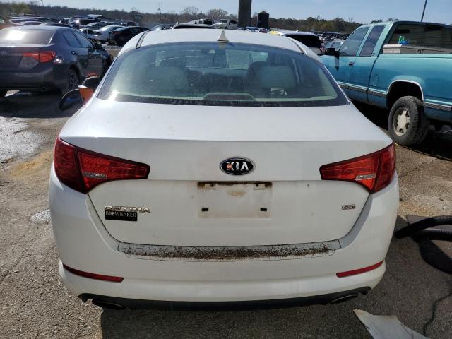 KNAGM4A79C5279426 - 2012 KIA OPTIMA LX WHITE photo 6