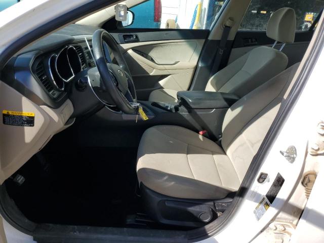 KNAGM4A79C5279426 - 2012 KIA OPTIMA LX WHITE photo 7