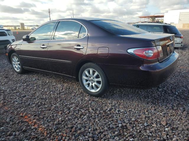 JTHBA30G045051042 - 2004 LEXUS ES 330 BURGUNDY photo 2