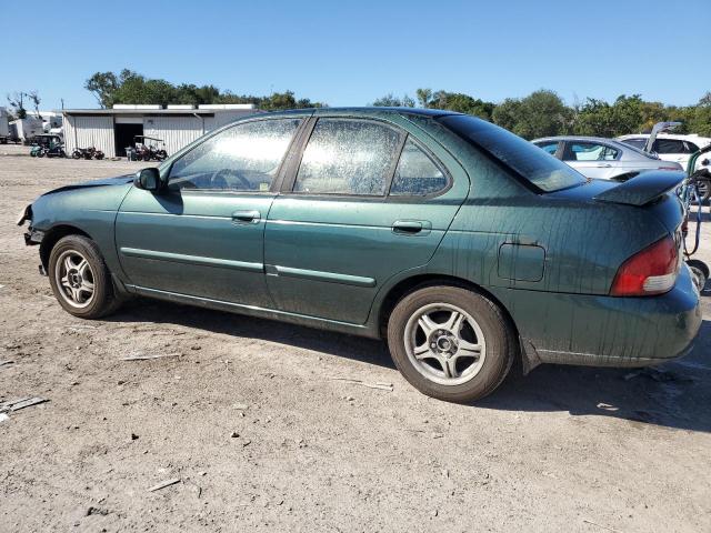 3N1CB51D81L477708 - 2001 NISSAN SENTRA XE GREEN photo 2