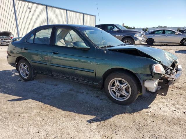 3N1CB51D81L477708 - 2001 NISSAN SENTRA XE GREEN photo 4