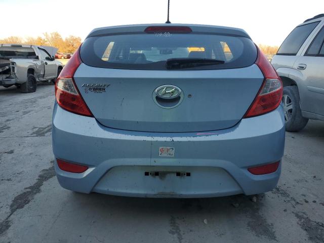 KMHCT5AE4DU129817 - 2013 HYUNDAI ACCENT GLS BLUE photo 6