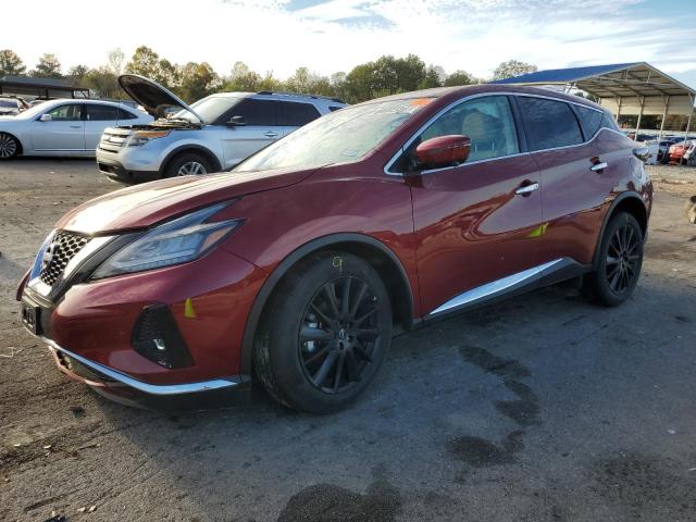 5N1AZ2CJ7PC130243 - 2023 NISSAN MURANO SL BURGUNDY photo 1