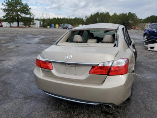 1HGCR2F36FA190844 - 2015 HONDA ACCORD LX GOLD photo 6