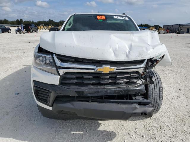 1GCGSBEA3M1154871 - 2021 CHEVROLET COLORADO WHITE photo 5