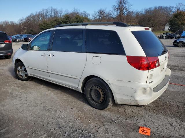 5TDZA23C66S466172 - 2006 TOYOTA SIENNA CE WHITE photo 2