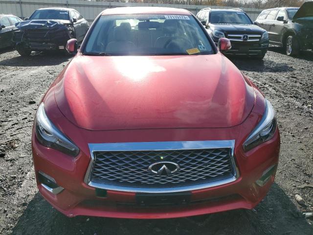 JN1EV7BR7PM541290 - 2023 INFINITI Q50 LUXE RED photo 5