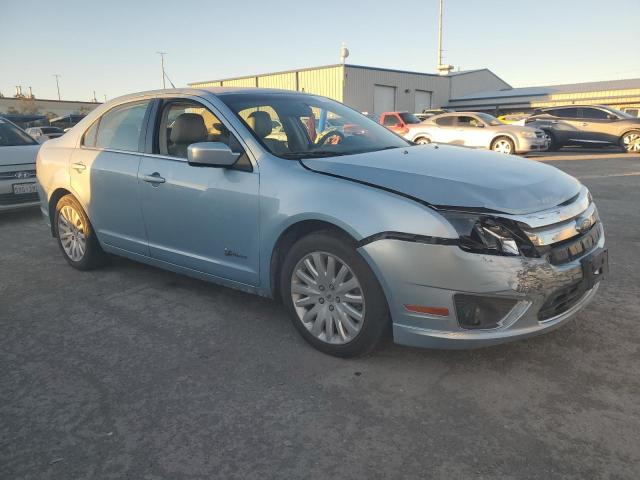 3FADP0L30AR248775 - 2010 FORD FUSION HYBRID BLUE photo 4