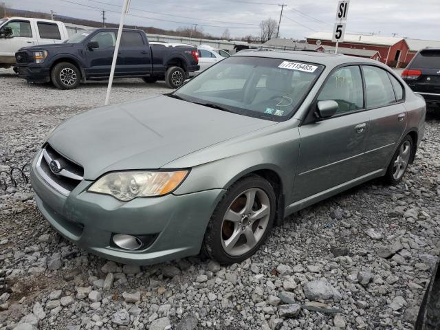 4S3BL616297224297 - 2009 SUBARU LEGACY 2.5I GREEN photo 1