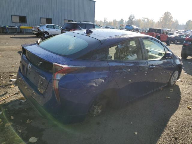 JTDKBRFUXG3511077 - 2016 TOYOTA PRIUS BLUE photo 3