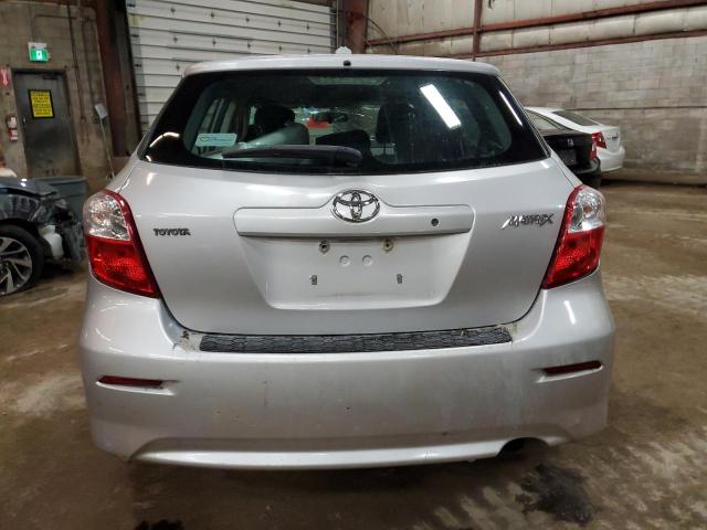 2T1KU4EEXAC369836 - 2010 TOYOTA COROLLA MA SILVER photo 6