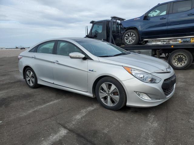 KMHEC4A4XCA039307 - 2012 HYUNDAI SONATA HYBRID SILVER photo 4