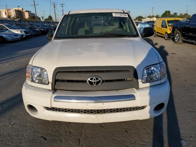 5TBRU34145S455401 - 2005 TOYOTA TUNDRA ACCESS CAB SR5 WHITE photo 5