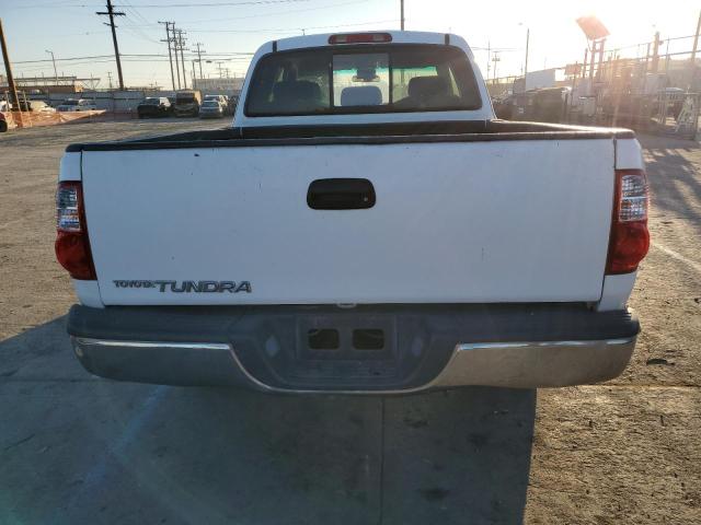 5TBRU34145S455401 - 2005 TOYOTA TUNDRA ACCESS CAB SR5 WHITE photo 6